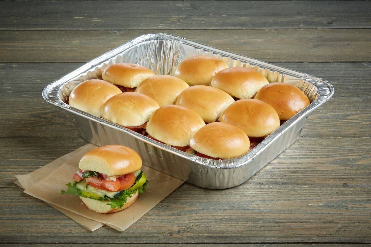 Greek Veggie Mini Sandwiches