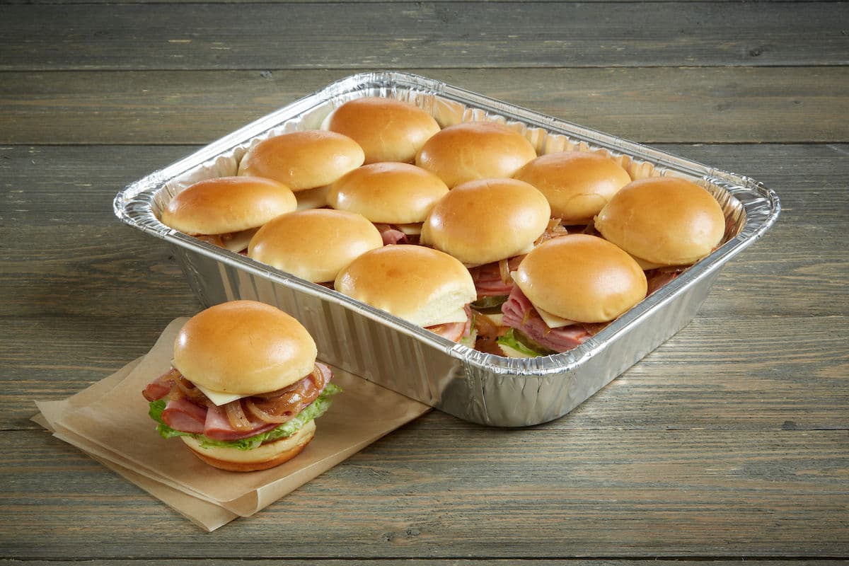 Smoked Ham & Swiss Mini Sandwiches