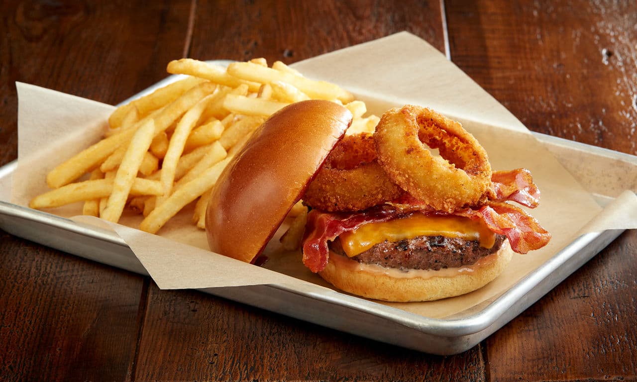 New BJ's Smokehouse Burger*