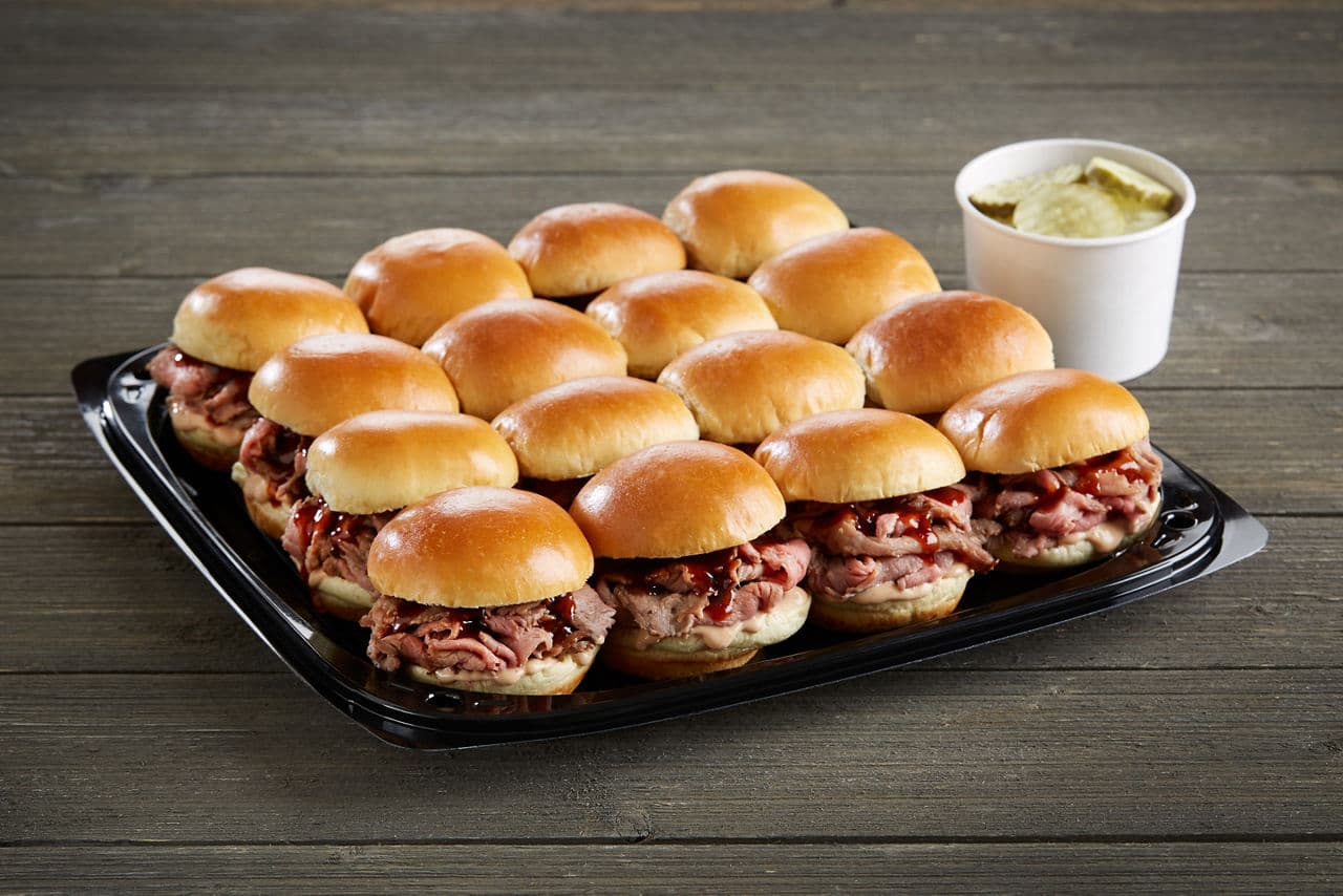 BBQ TriTip Sliders Shareable Appetizers Menu at BJ's Restaurant BJ