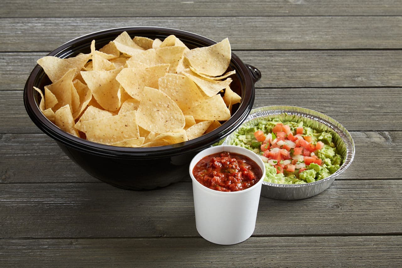 Housemade Guacamole, FireRoasted Salsa and Chips