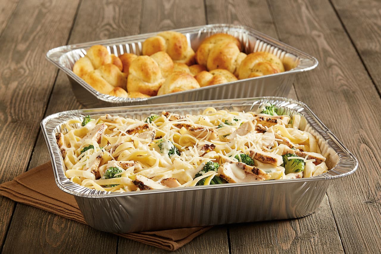 Grilled Chicken Alfredo Fettuccini, Parmesan, Broccoli & More BJ's Menu