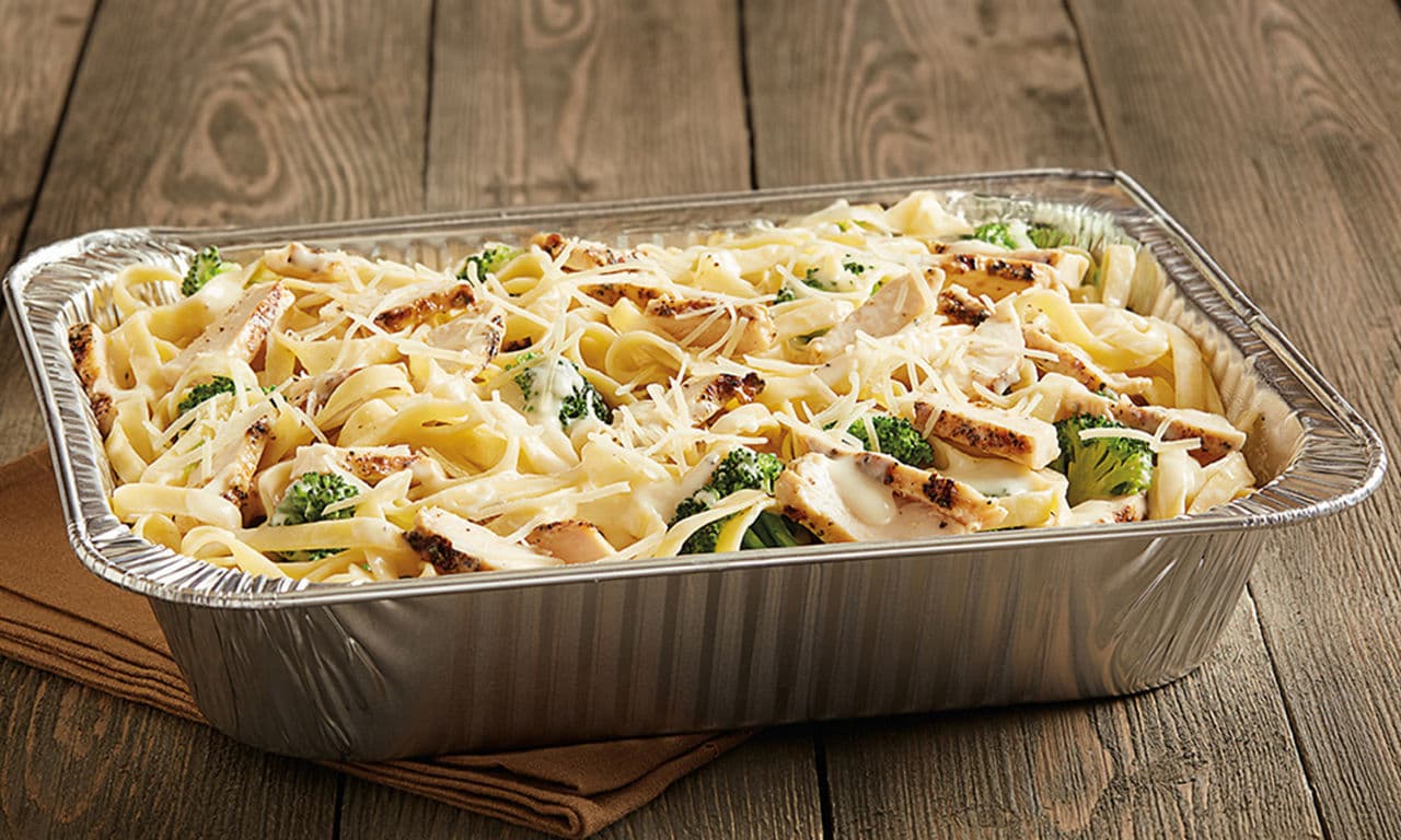 Grilled Chicken Alfredo Fettuccini, Parmesan, Broccoli & More BJ's Menu