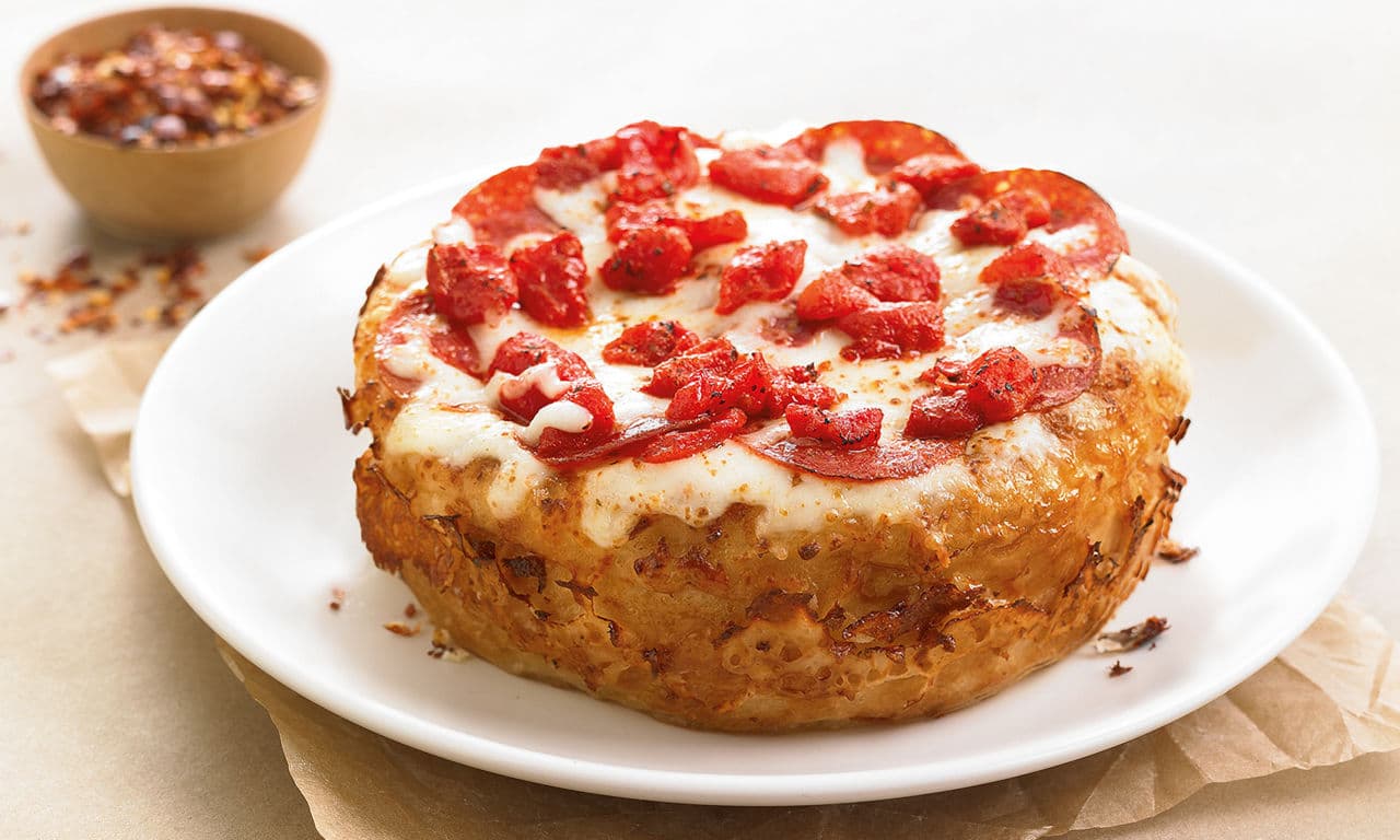 Pepperoni Extreme Pizza BJ's Signature Deep Dish Pizza BJ's Menu