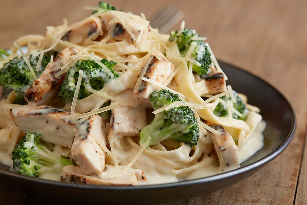 Grilled Chicken Alfredo
