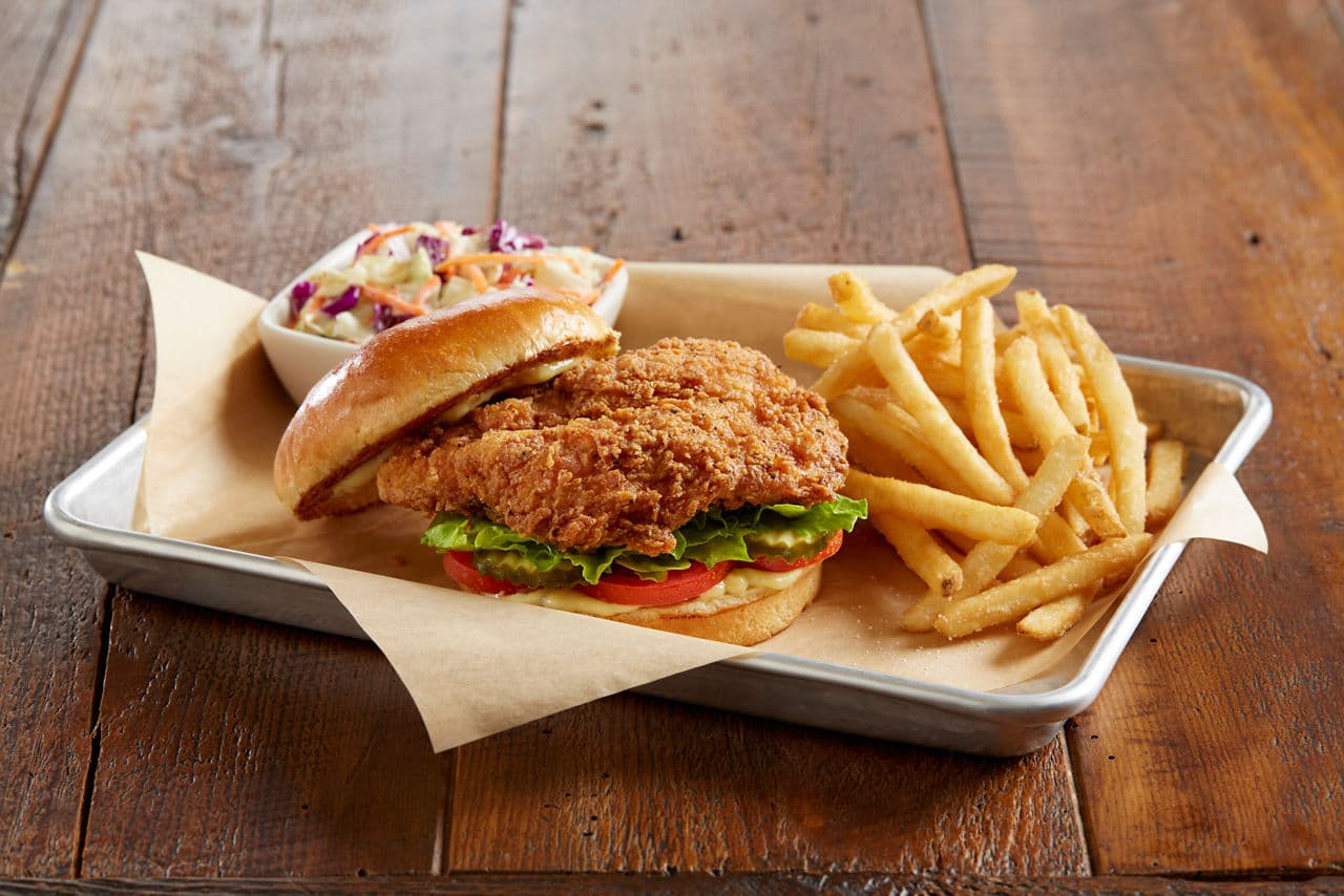 BJ's Classic Crispy Chicken Sandwich